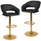 Flash Furniture 2PK Black Vinyl Adjustable Height Barstool 2-CH-122070-BK-G-GG - alternate 8